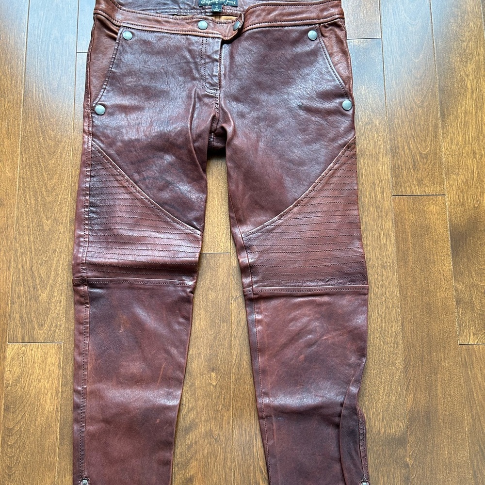 Elizabeth and James leather pants